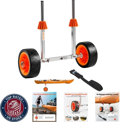 Carrello kayak pieghevole con - kayak,