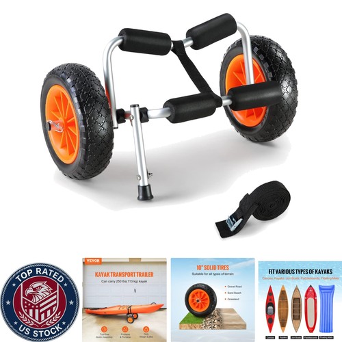 Carrello kayak capacità 250 - kayak,